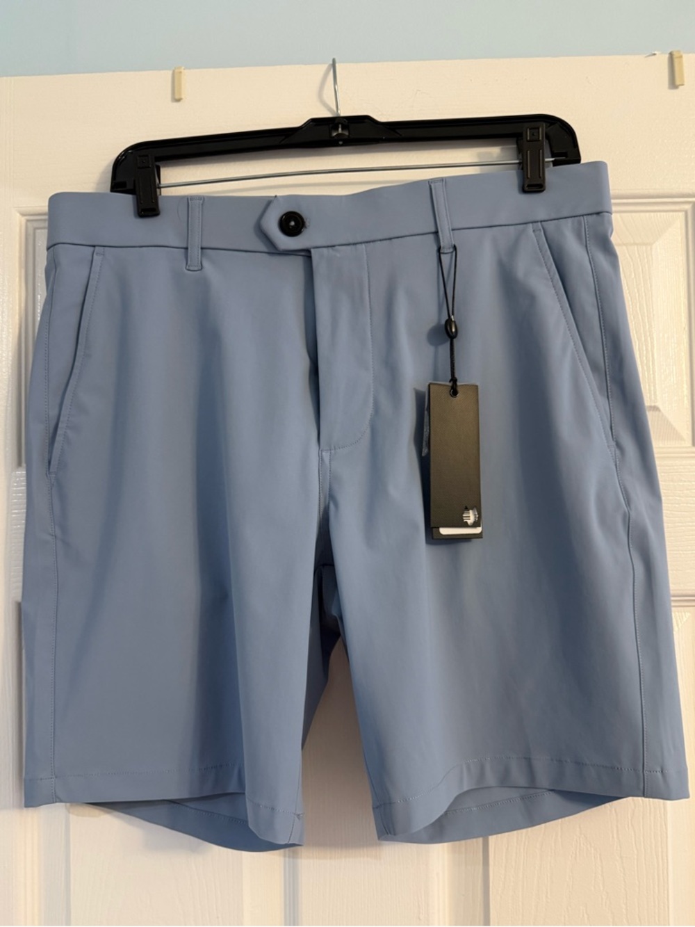 Men’s Greyson Light Blue Performance Golf Shorts